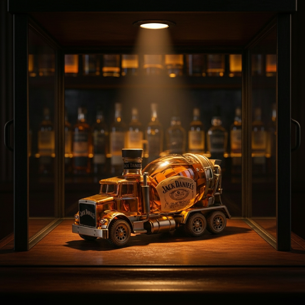 Whiskykaraffel – Lastbil-udgave
