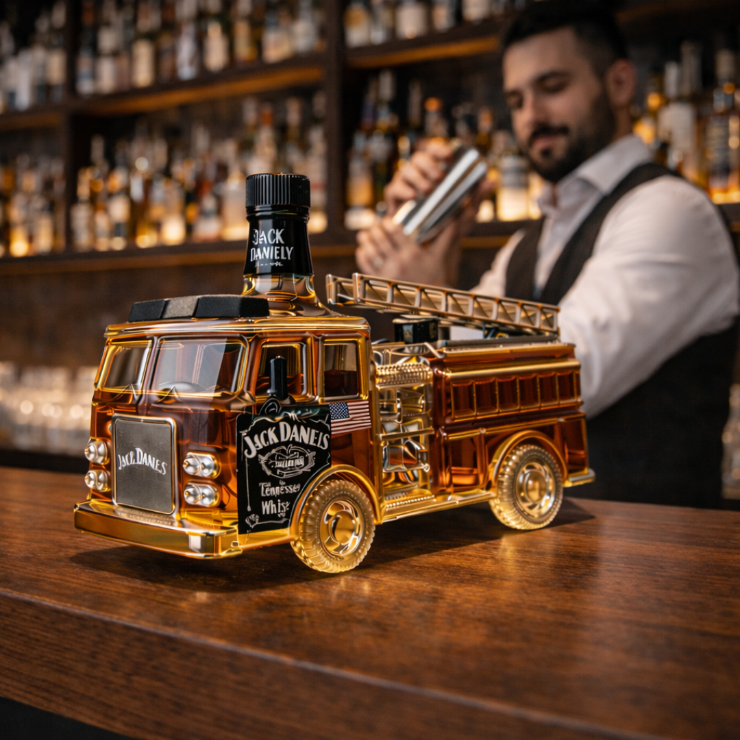 Whiskykaraffel – Brandmand-udgave