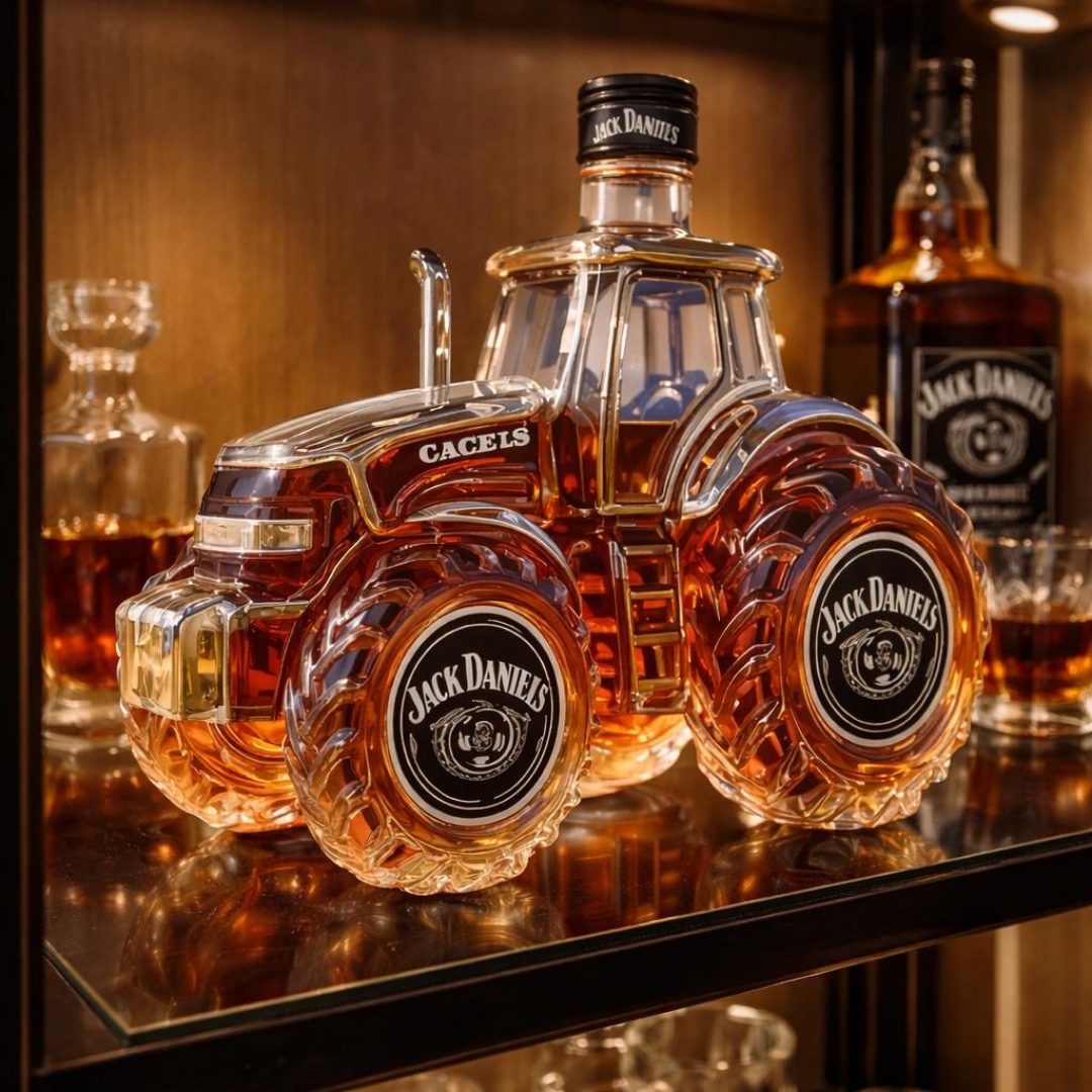 Whiskykaraffel – Specialudgave Traktor