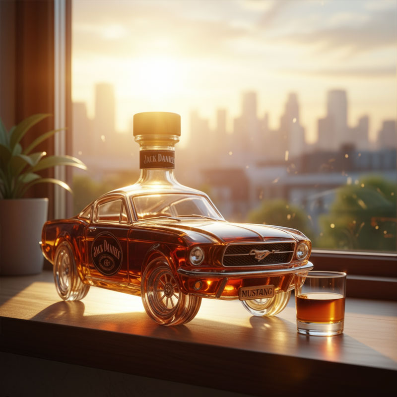 Whiskykaraffel – Mustang-udgave