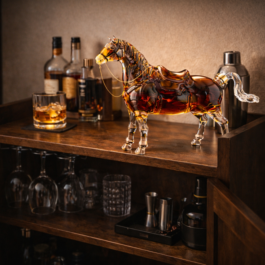 Whiskykaraffel – Heste-udgave