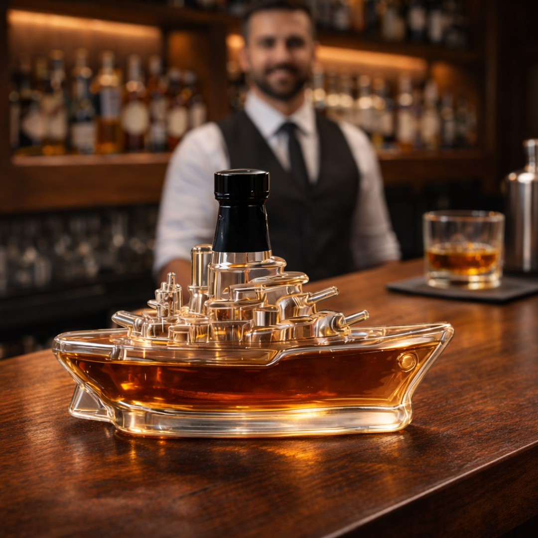 Whiskykaraffel – Marine-udgave