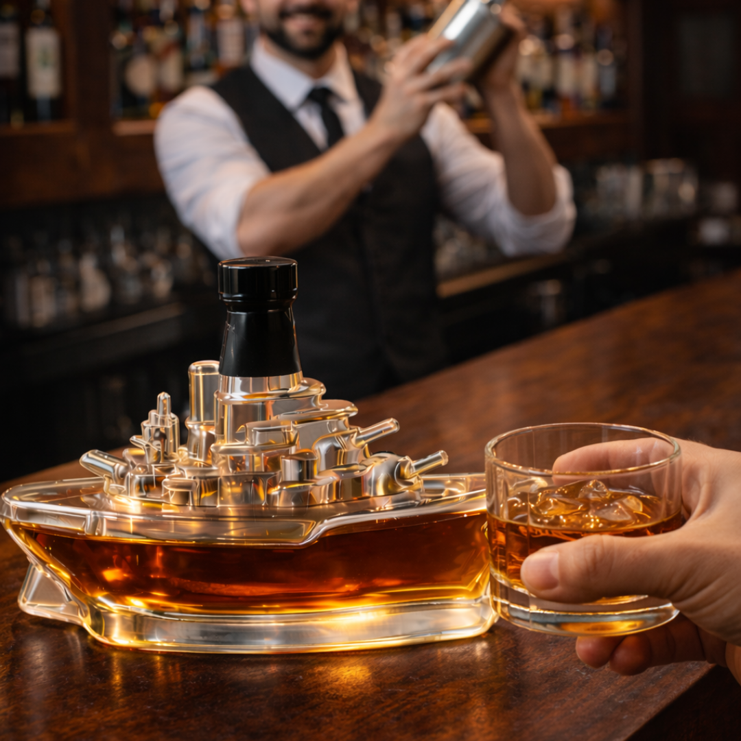 Whiskykaraffel – Marine-udgave