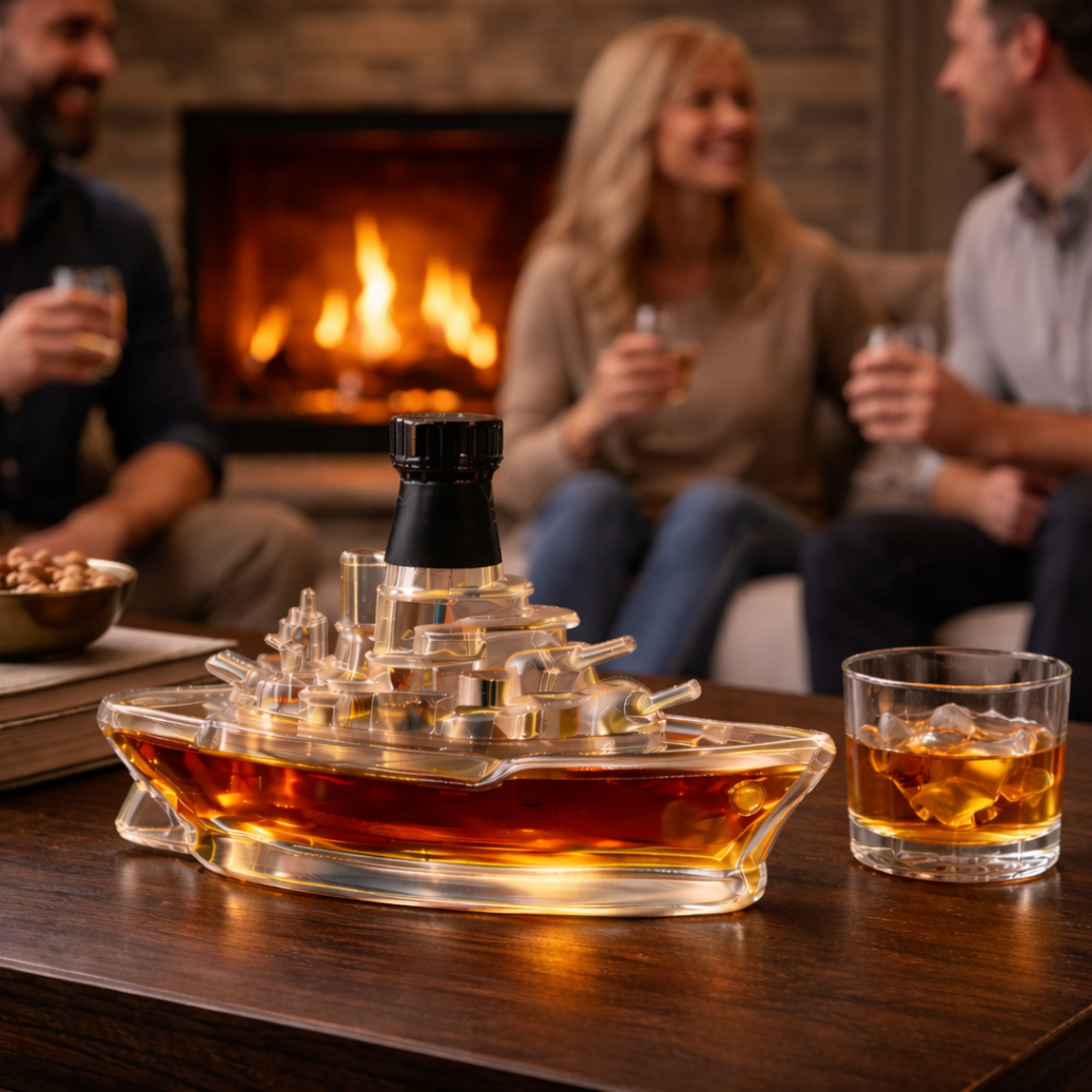 Whiskykaraffel – Marine-udgave
