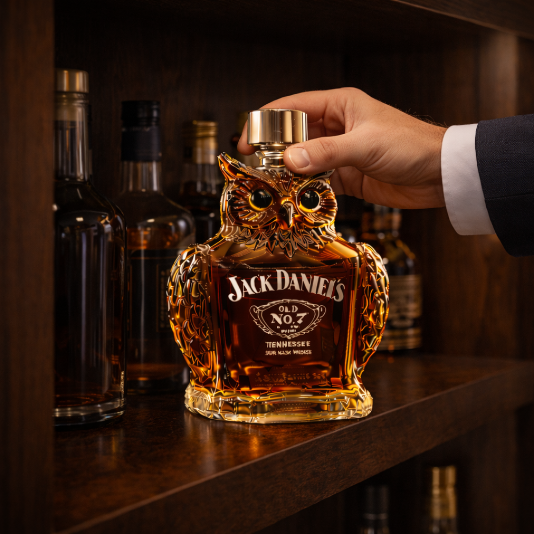 Whiskykaraffel – Ugle-udgave