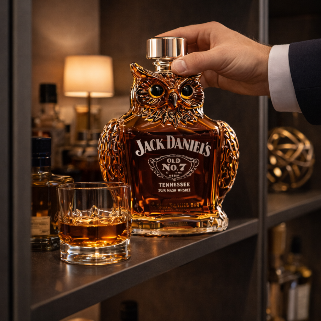Whiskykaraffel – Ugle-udgave
