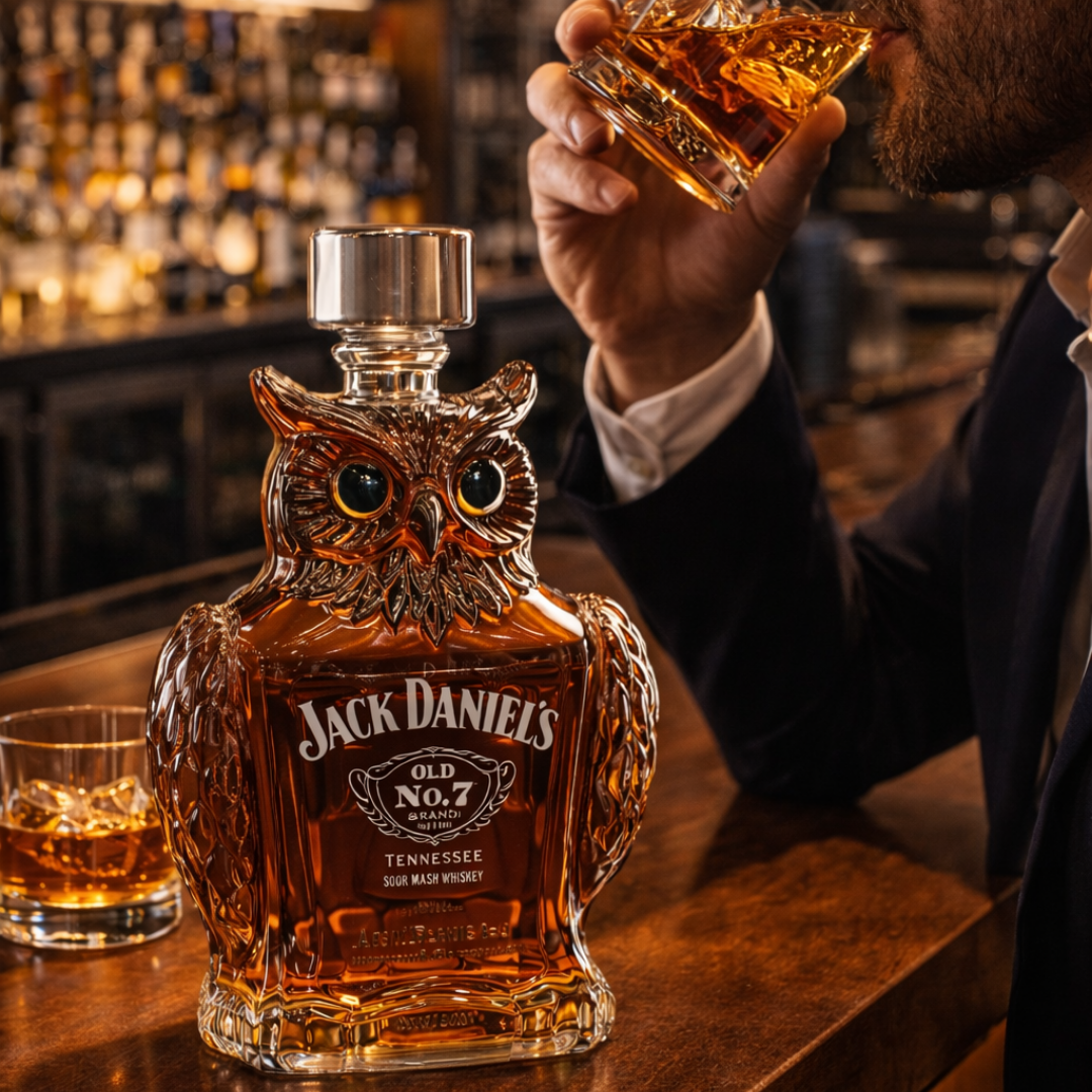Whiskykaraffel – Ugle-udgave