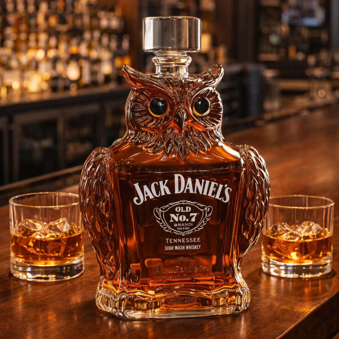 Whiskykaraffel – Ugle-udgave