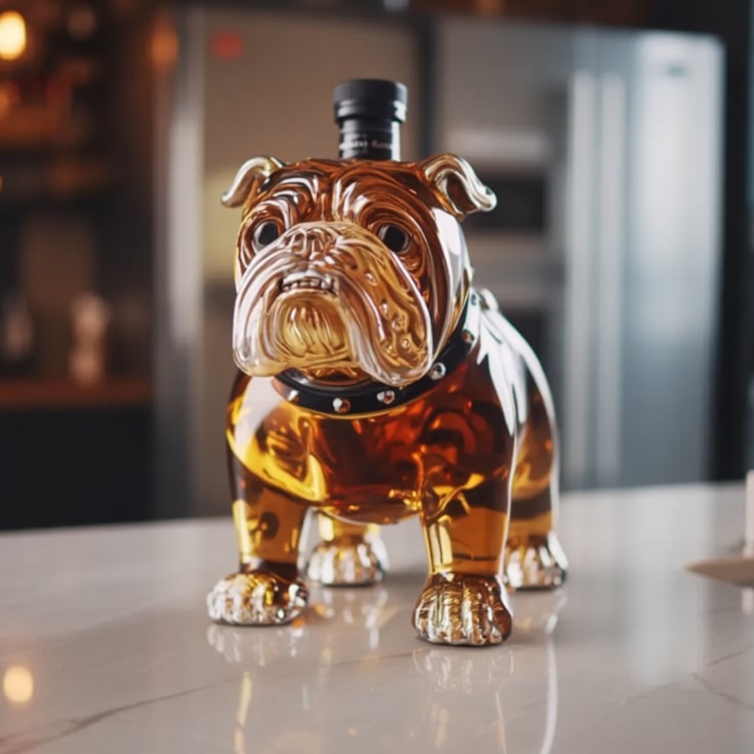 Whiskykaraffel – Bulldog-udgave