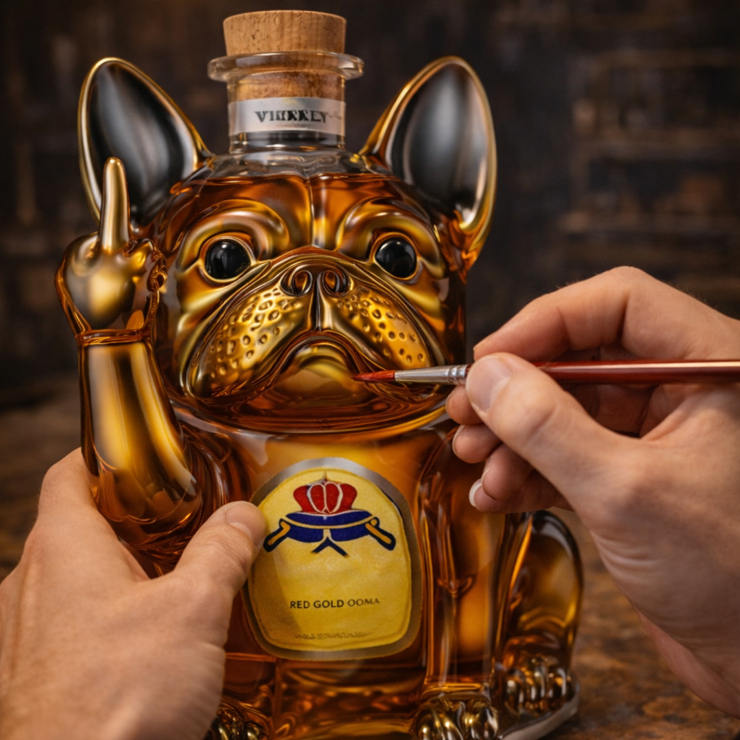 Whiskykaraffel – Hunde-udgave