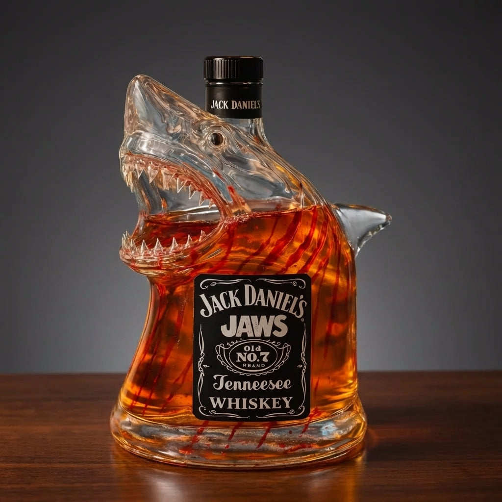Whiskykaraffel – Haj-udgave
