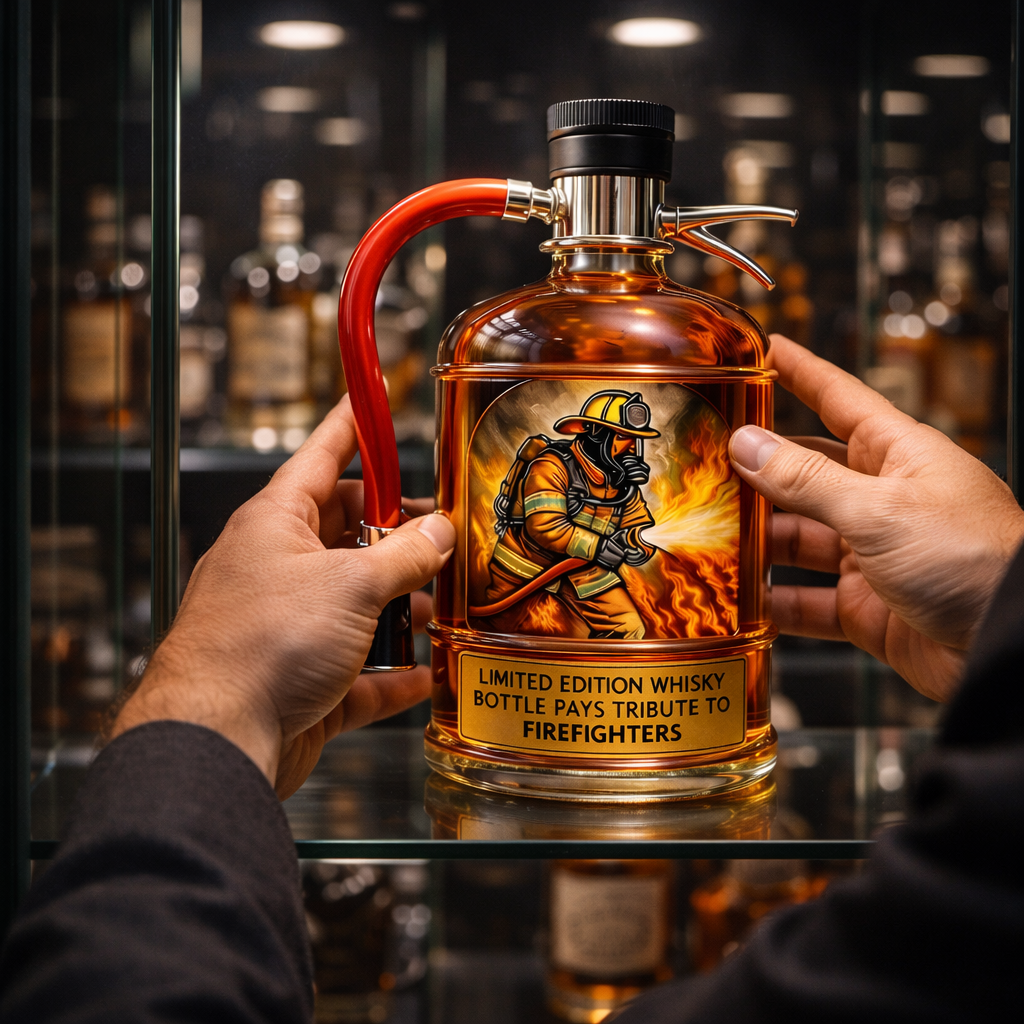 Whiskykaraffel – Brandslukker-udgave