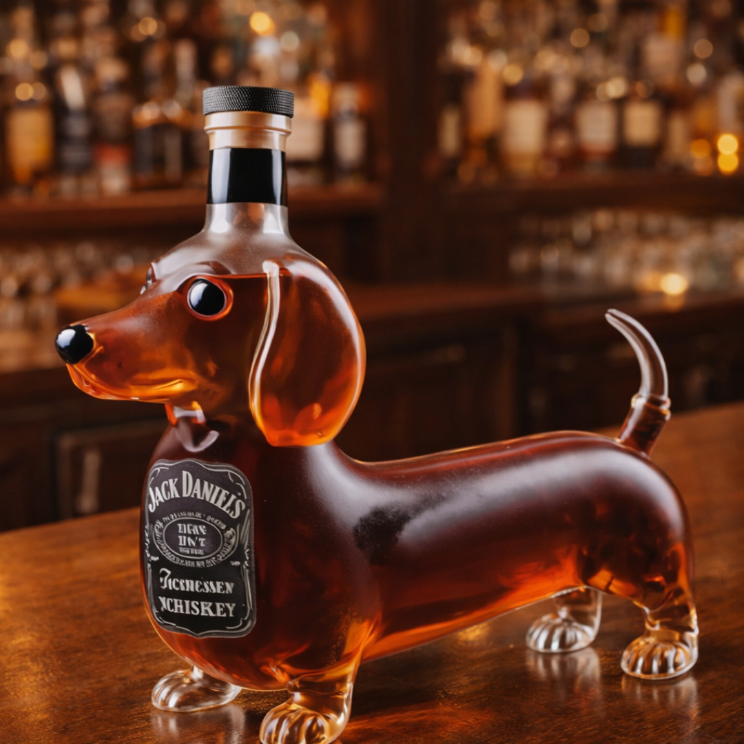 Whiskykaraffel – Gravhund-udgave