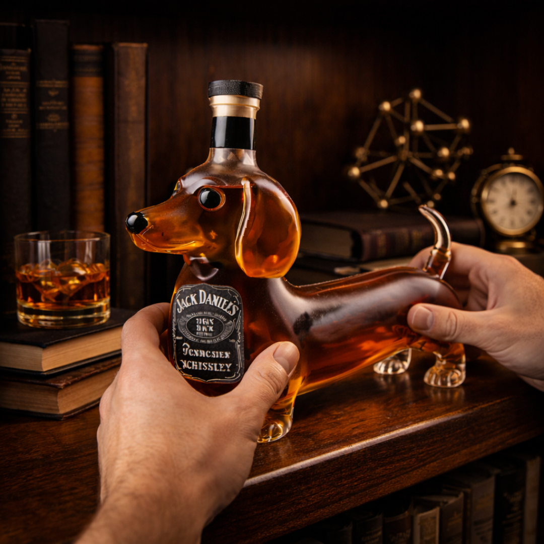 Whiskykaraffel – Gravhund-udgave