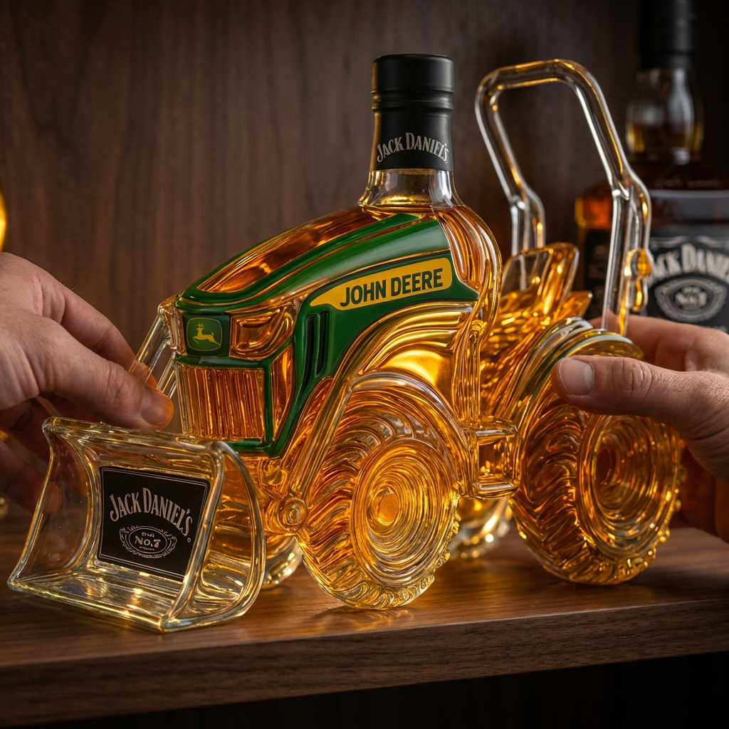 Whiskykaraffel – Traktor-udgave
