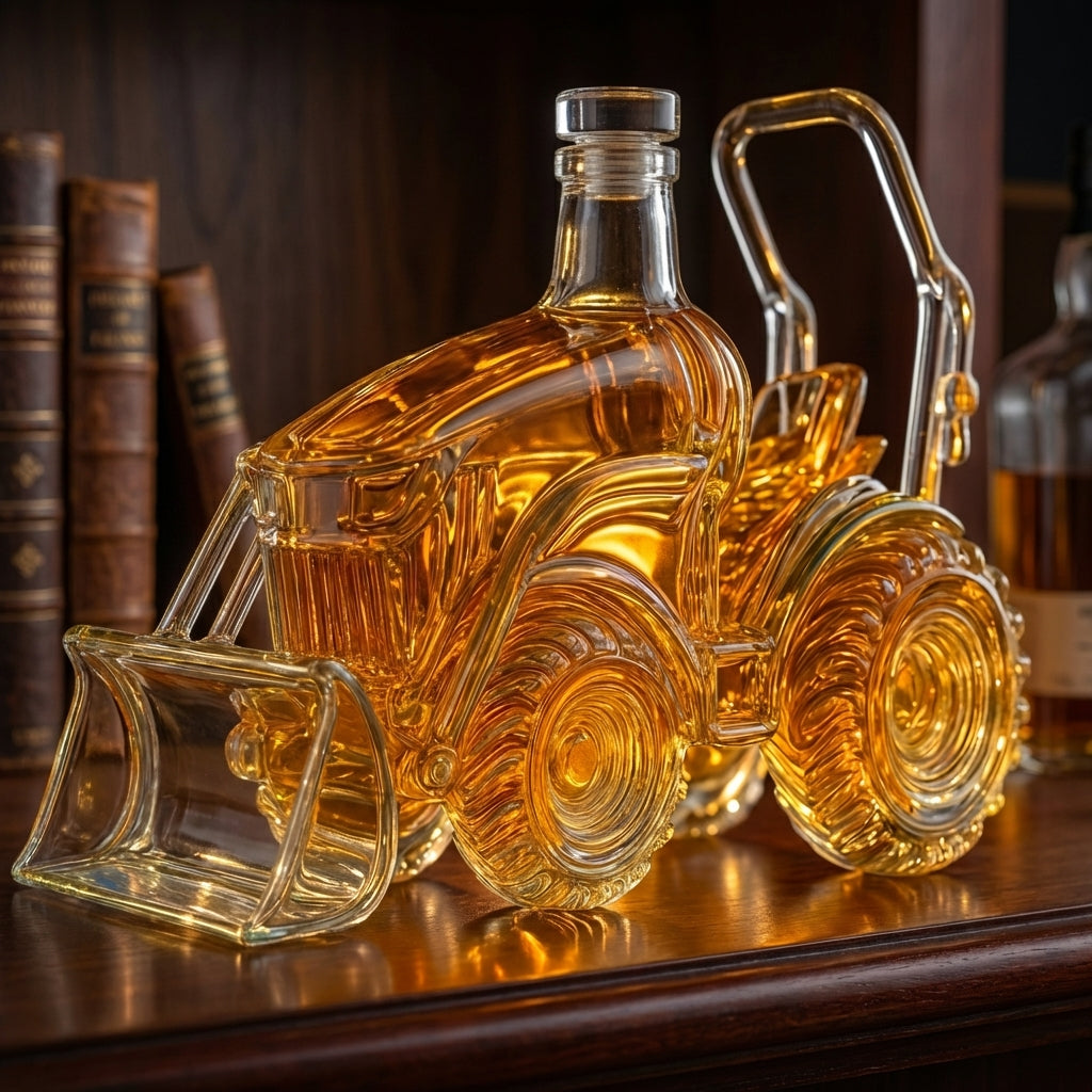 Whiskykaraffel – Traktor-udgave