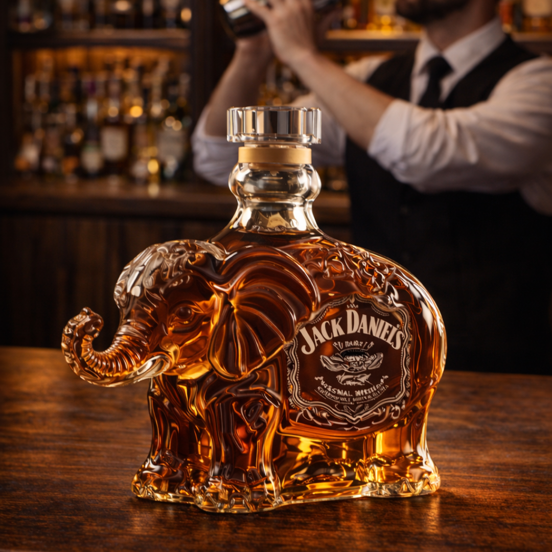 Whiskykaraffel – Elefant-udgave