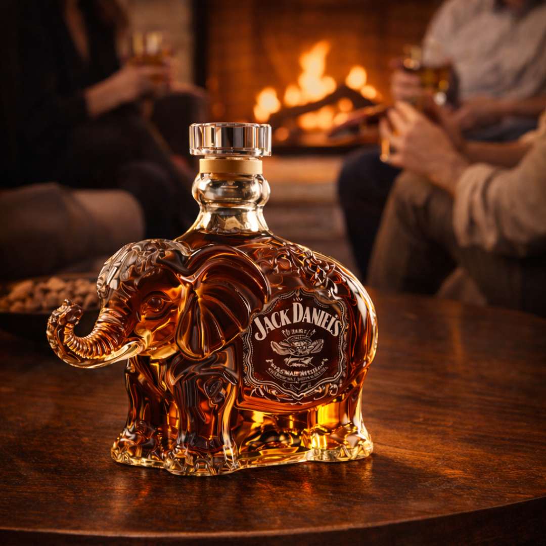 Whiskykaraffel – Elefant-udgave