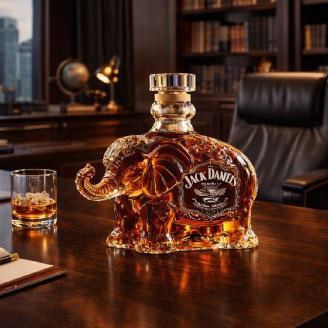 Whiskykaraffel – Elefant-udgave