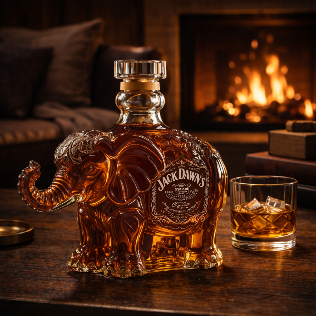 Whiskykaraffel – Elefant-udgave