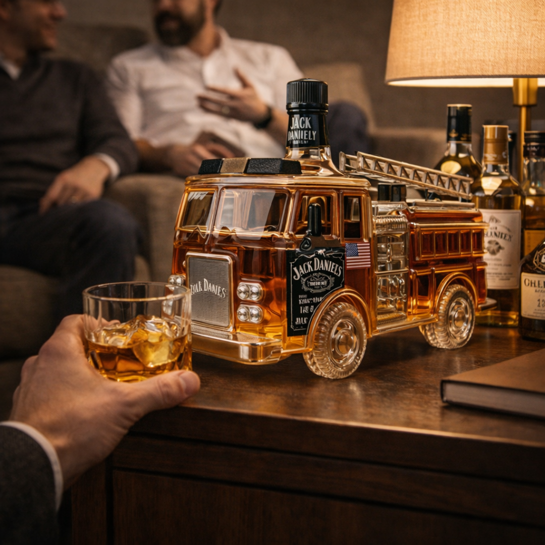 Whiskykaraffel – Brandmand-udgave