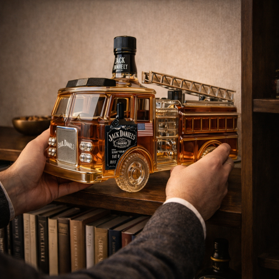 Whiskykaraffel – Brandmand-udgave