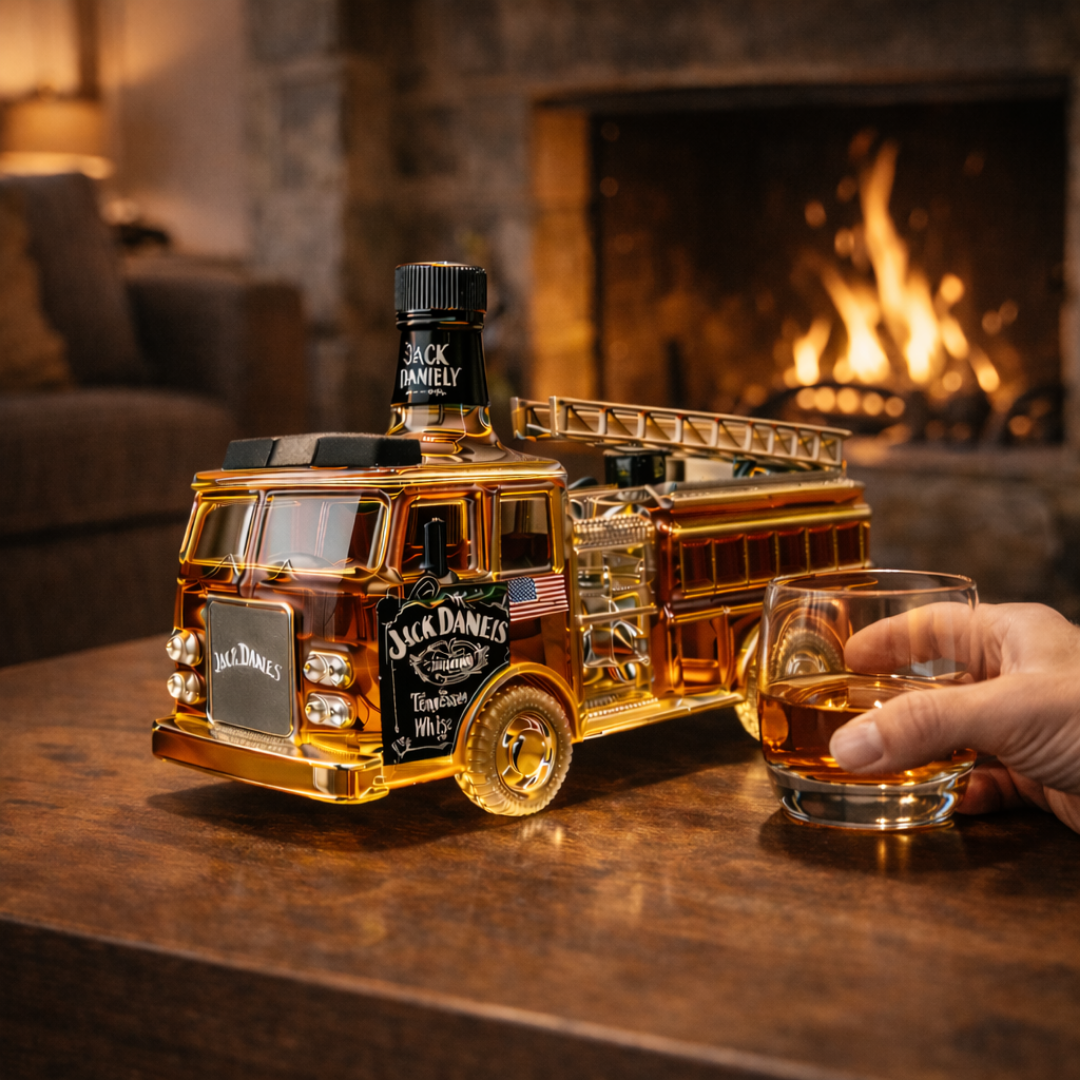 Whiskykaraffel – Brandmand-udgave