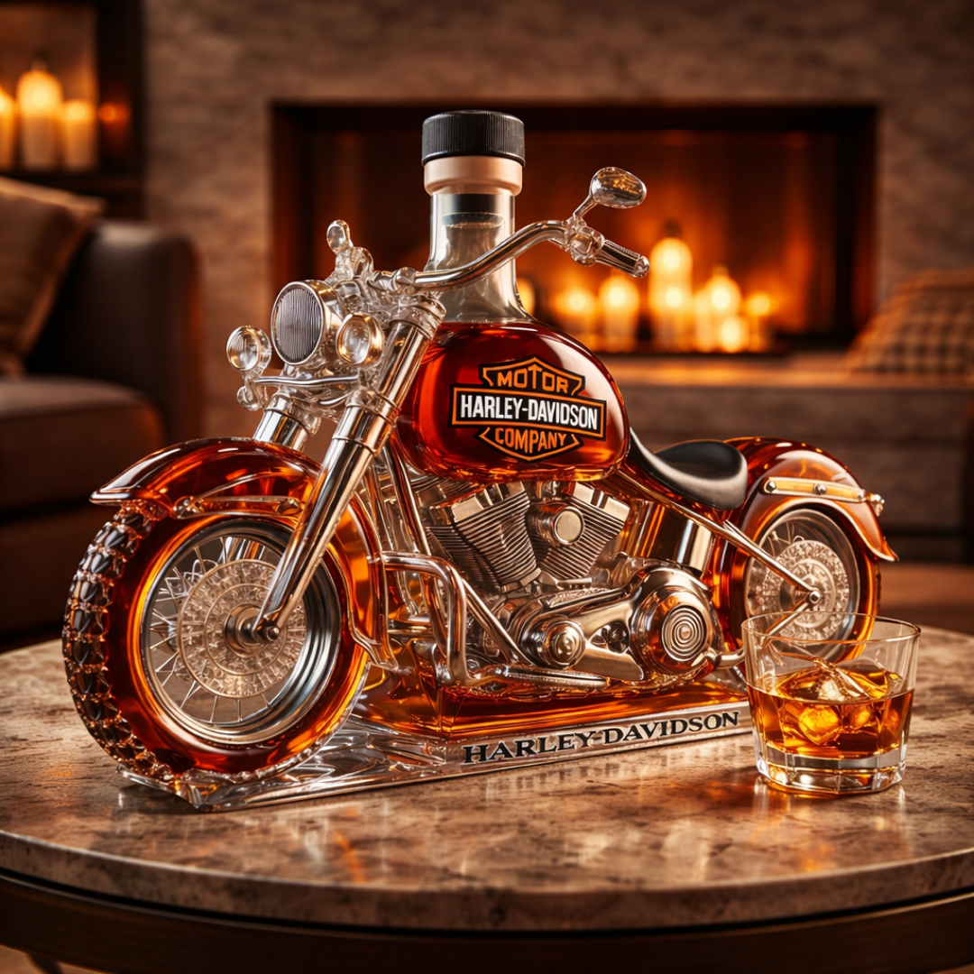 Whiskykaraffel – Harley-Davidson-udgave