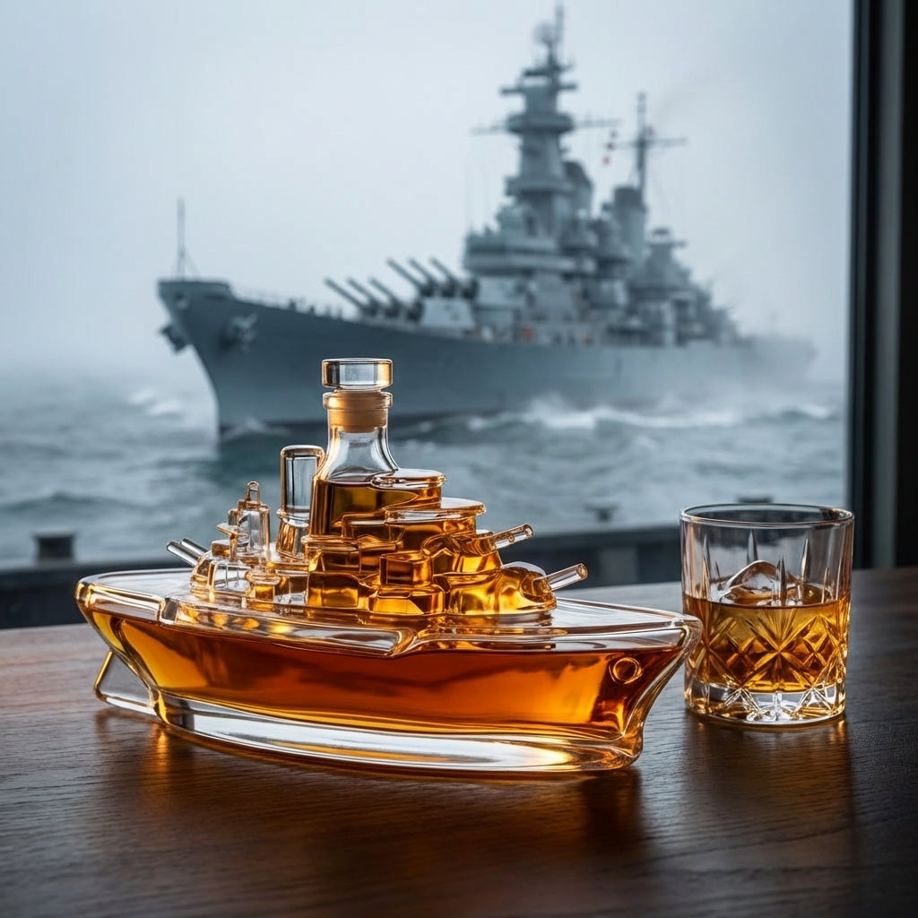 Whiskykaraffel – Marine-udgave