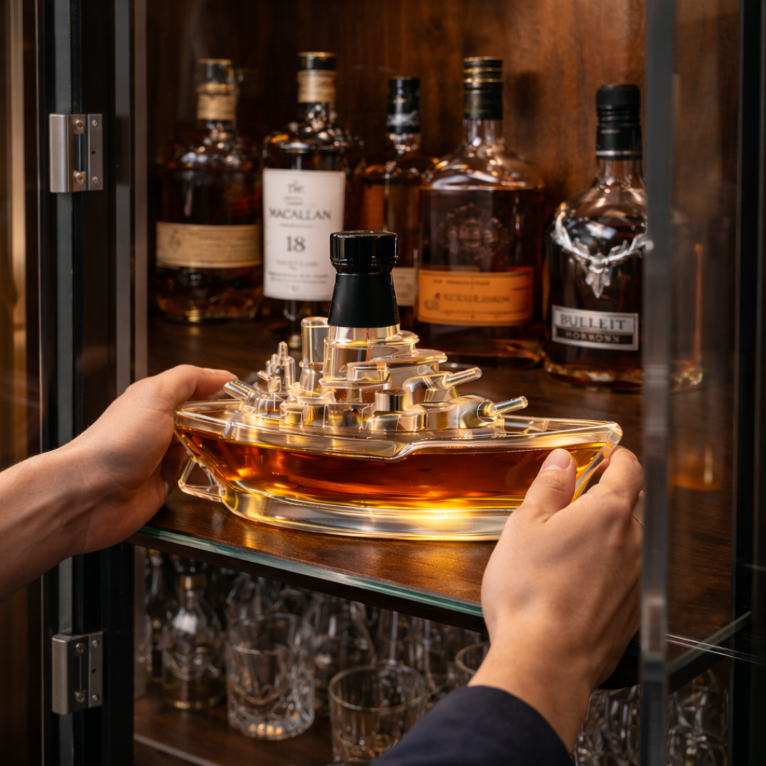 Whiskykaraffel – Marine-udgave