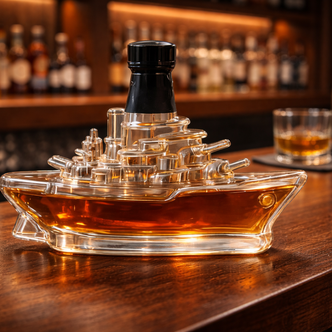 Whiskykaraffel – Marine-udgave