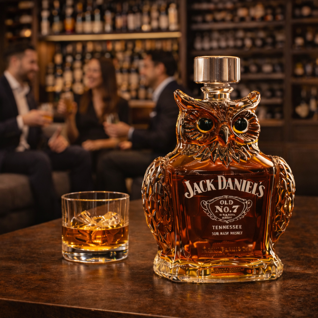 Whiskykaraffel – Ugle-udgave
