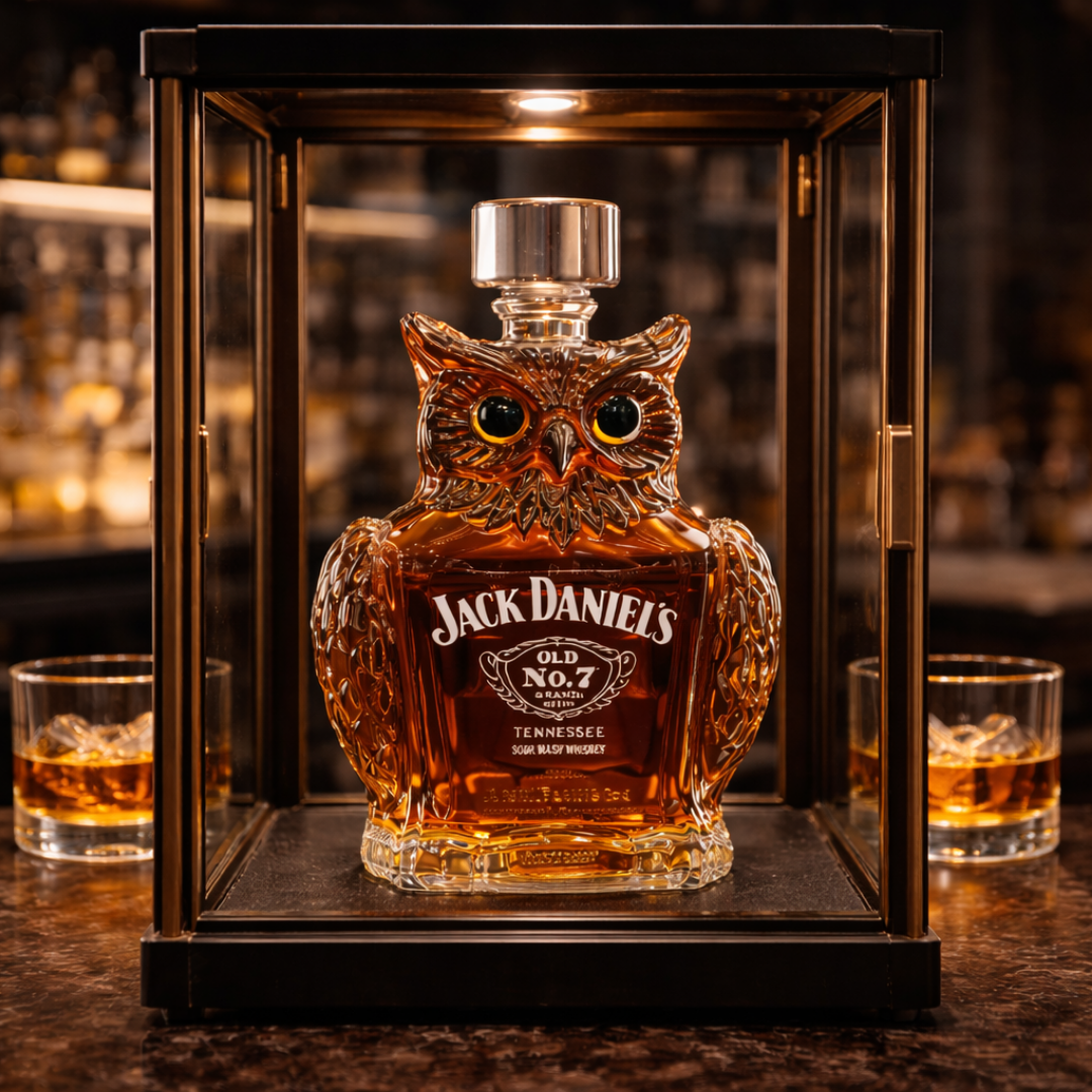 Whiskykaraffel – Ugle-udgave