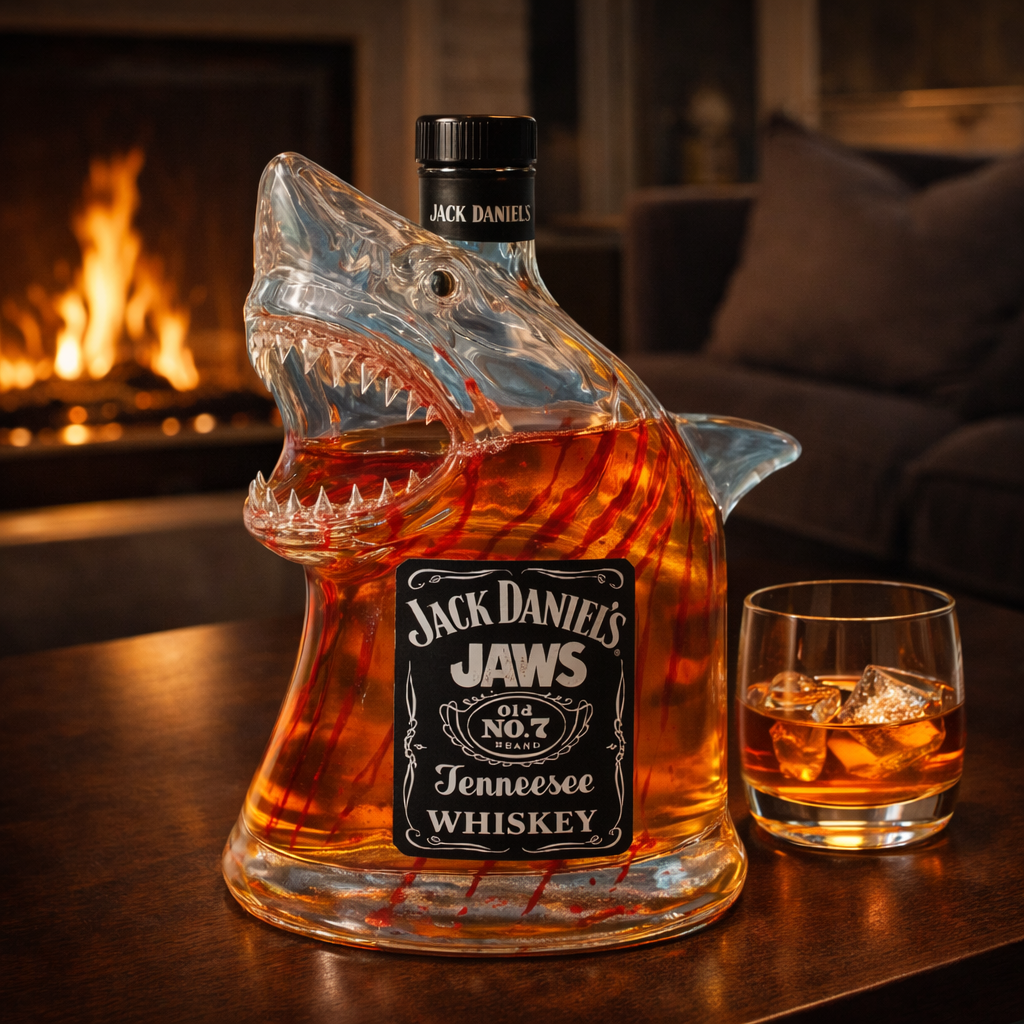 Whiskykaraffel – Haj-udgave