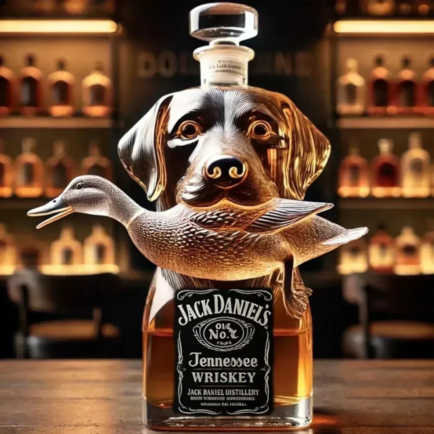 Whiskykaraffel – Vildand-udgave