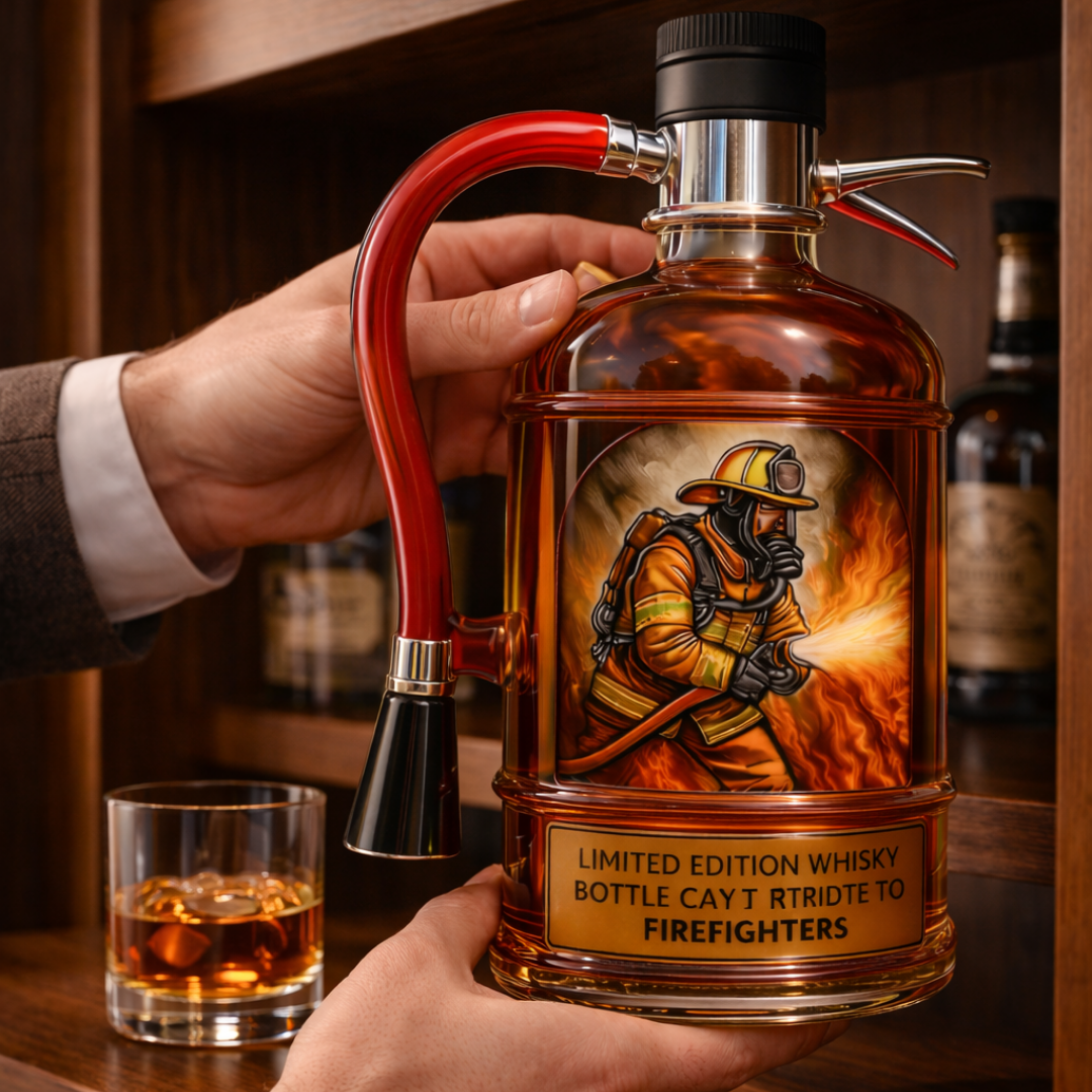 Whiskykaraffel – Brandslukker-udgave