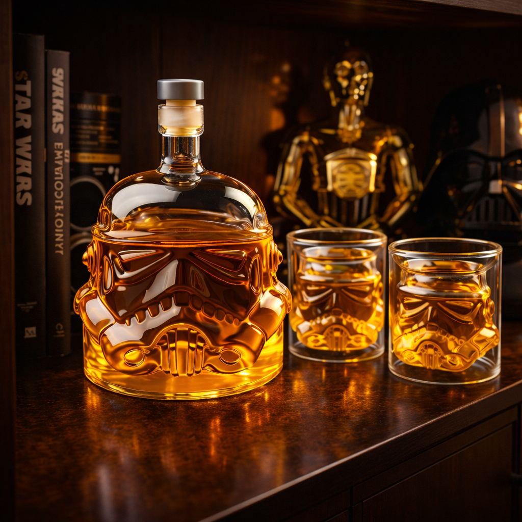 Whiskysæt – Karaffel og glas
