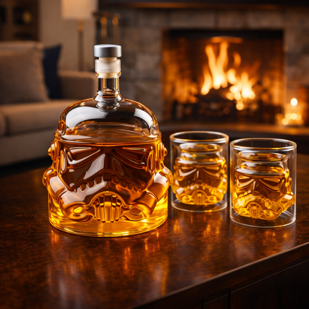 Whiskysæt – Karaffel og glas