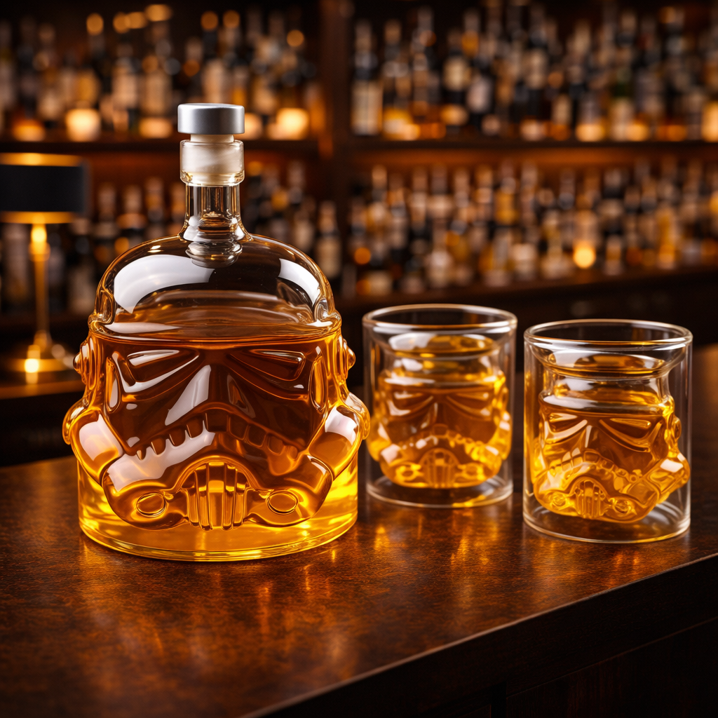 Whiskysæt – Karaffel og glas