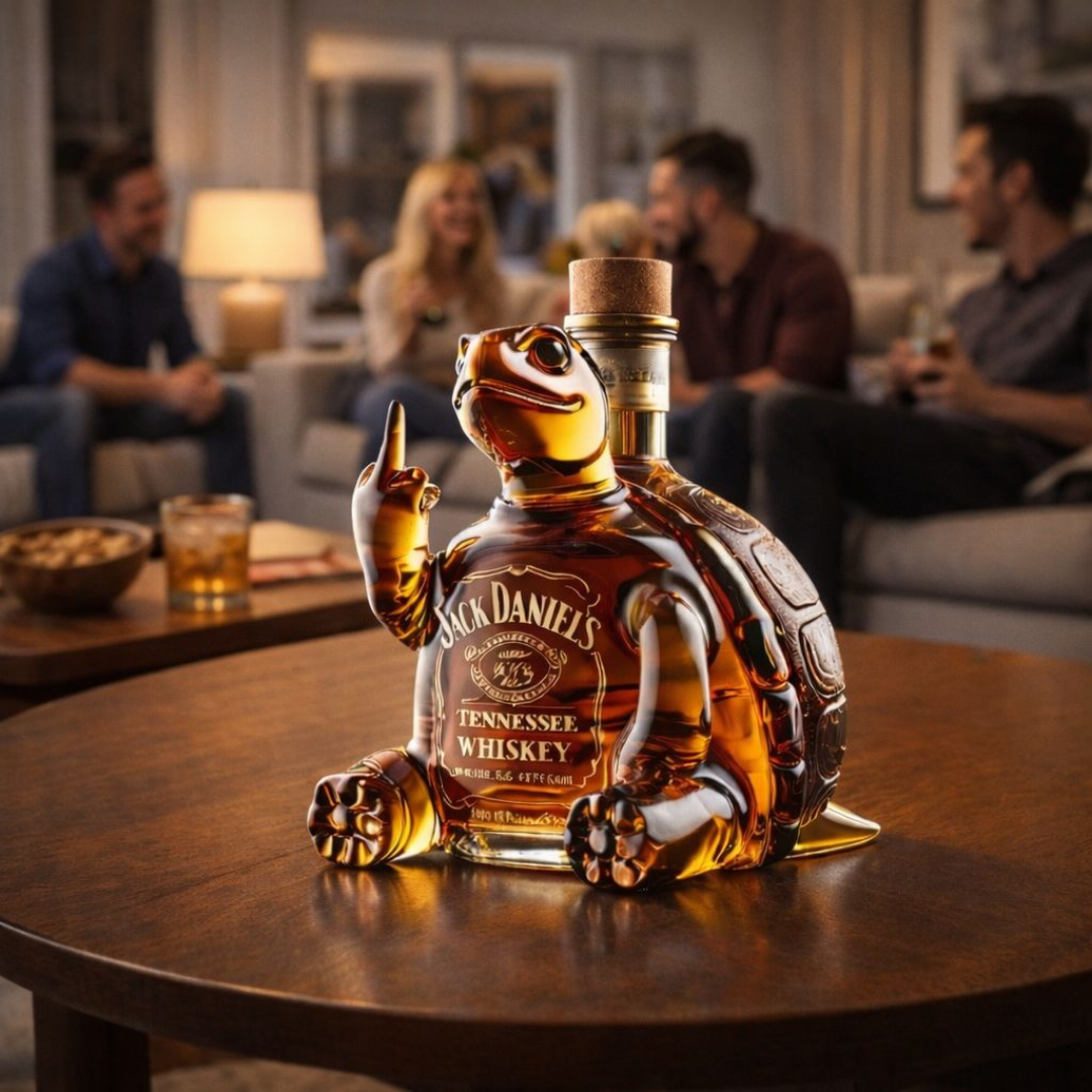 Whiskykaraffel – Skildpadde-udgave