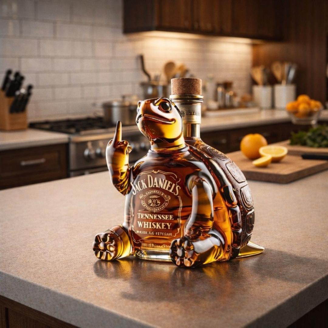 Whiskykaraffel – Skildpadde-udgave