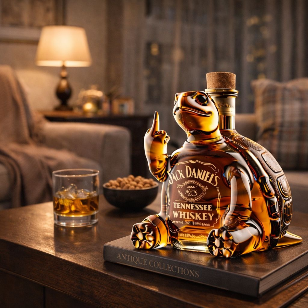 Whiskykaraffel – Skildpadde-udgave