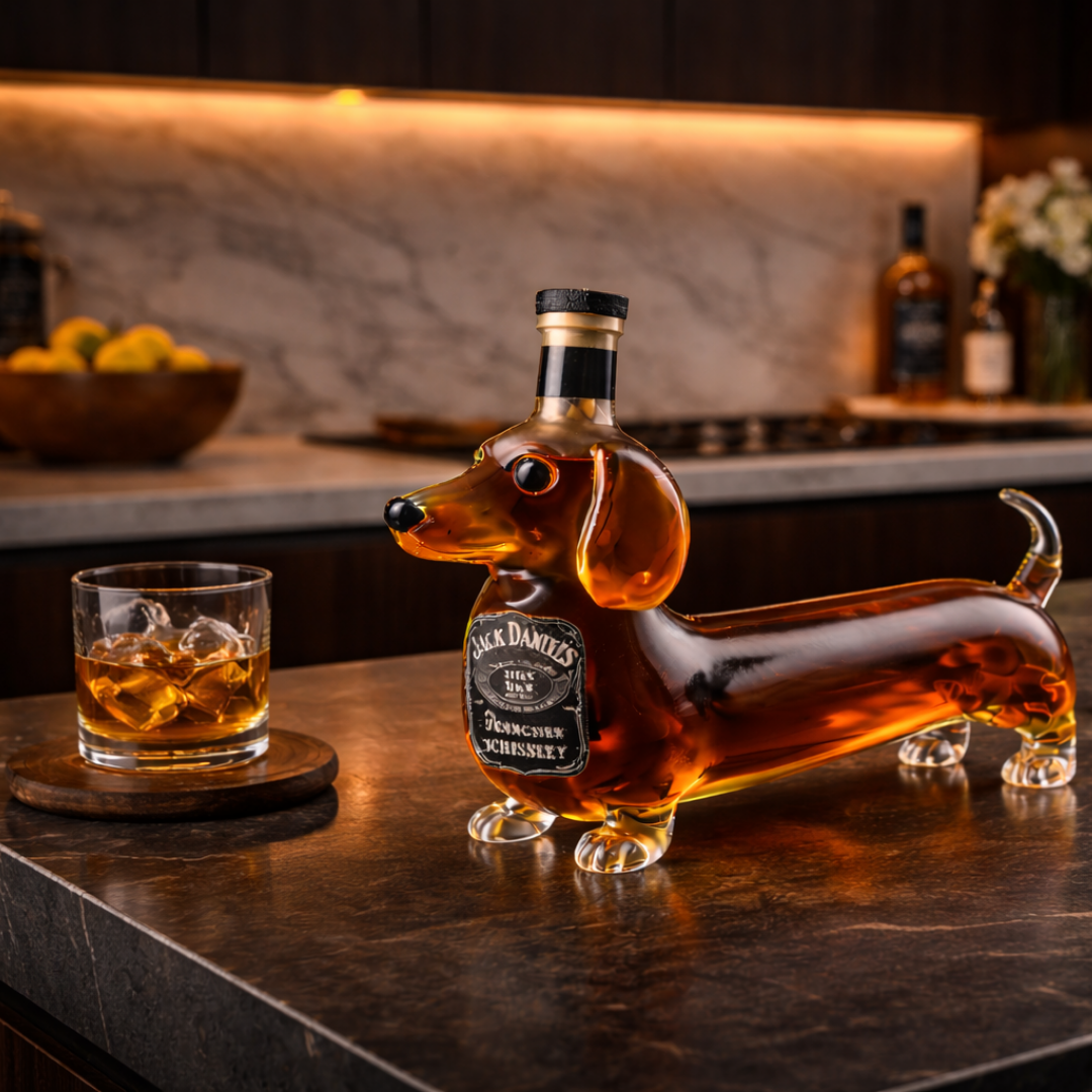 Whiskykaraffel – Gravhund-udgave