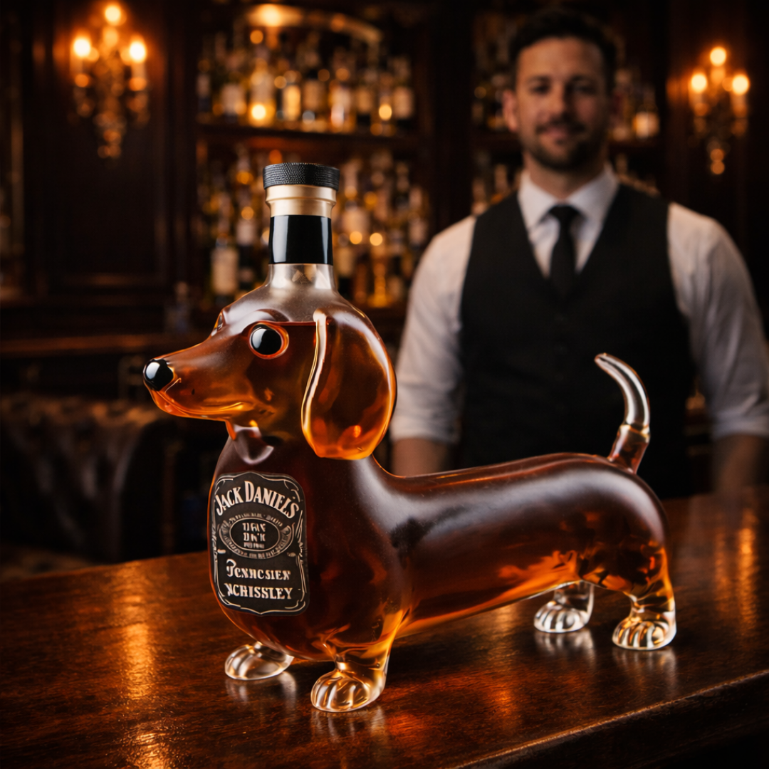 Whiskykaraffel – Gravhund-udgave