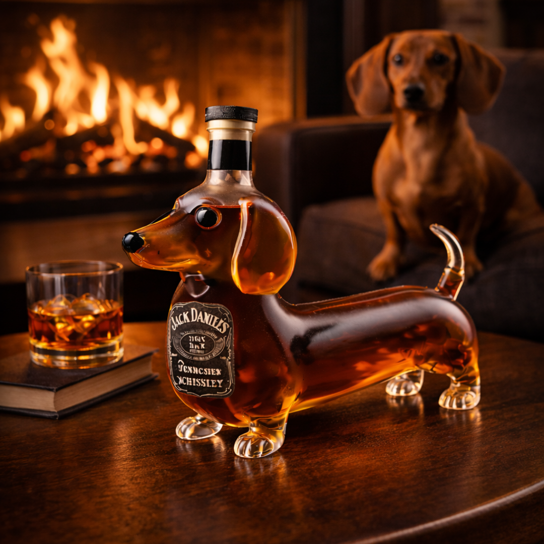 Whiskykaraffel – Gravhund-udgave