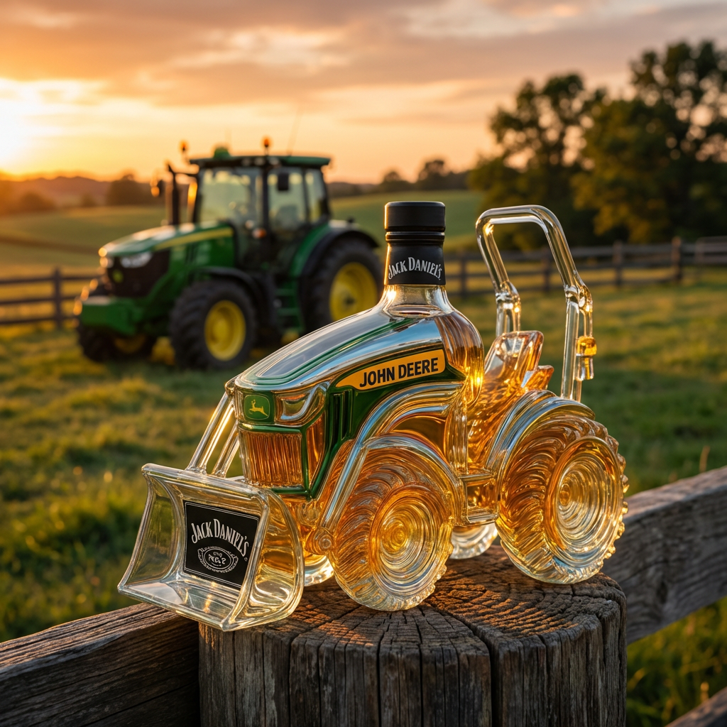 Whiskykaraffel – Traktor-udgave