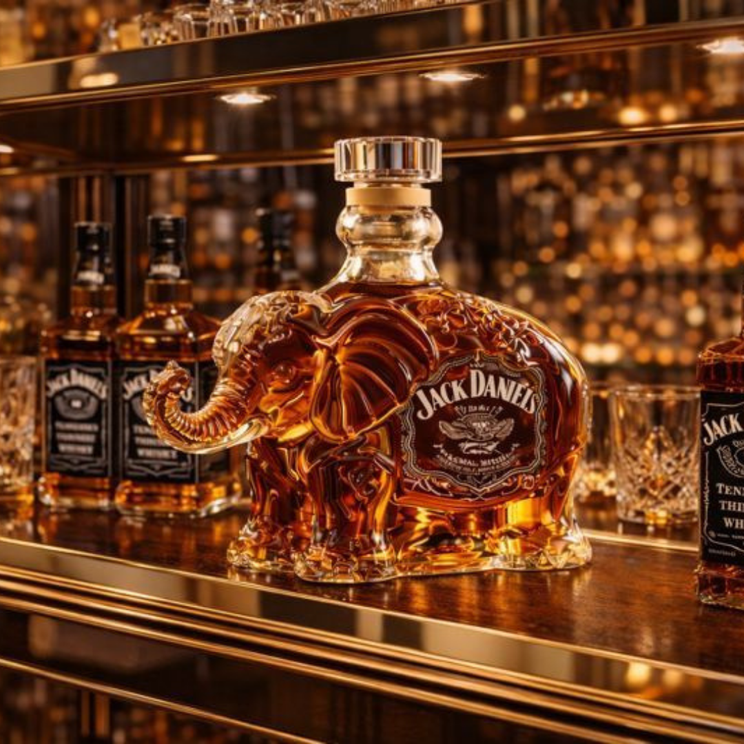 Whiskykaraffel – Elefant-udgave