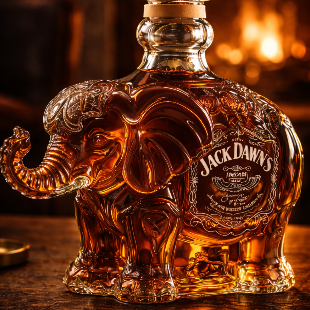 Whiskykaraffel – Elefant-udgave