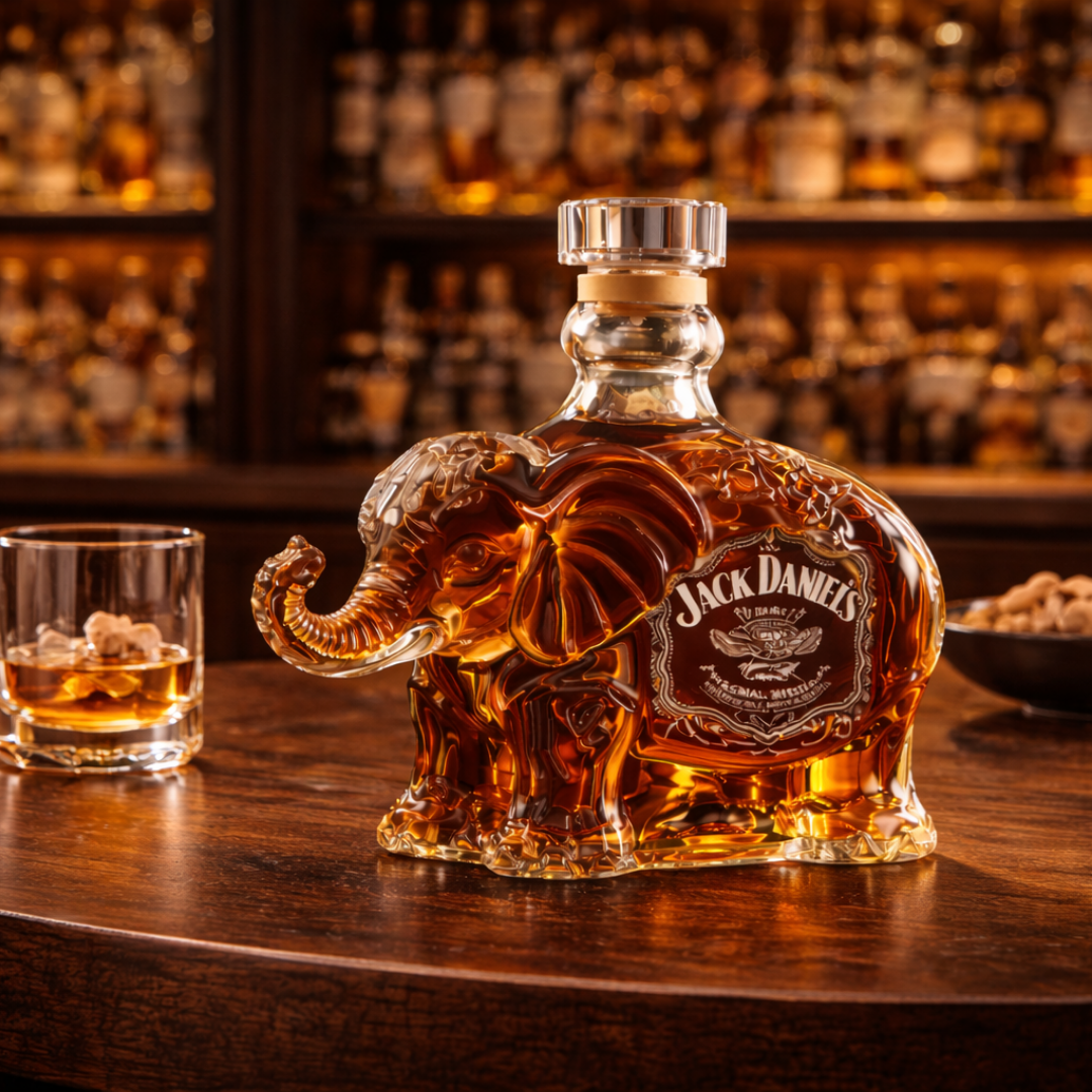 Whiskykaraffel – Elefant-udgave