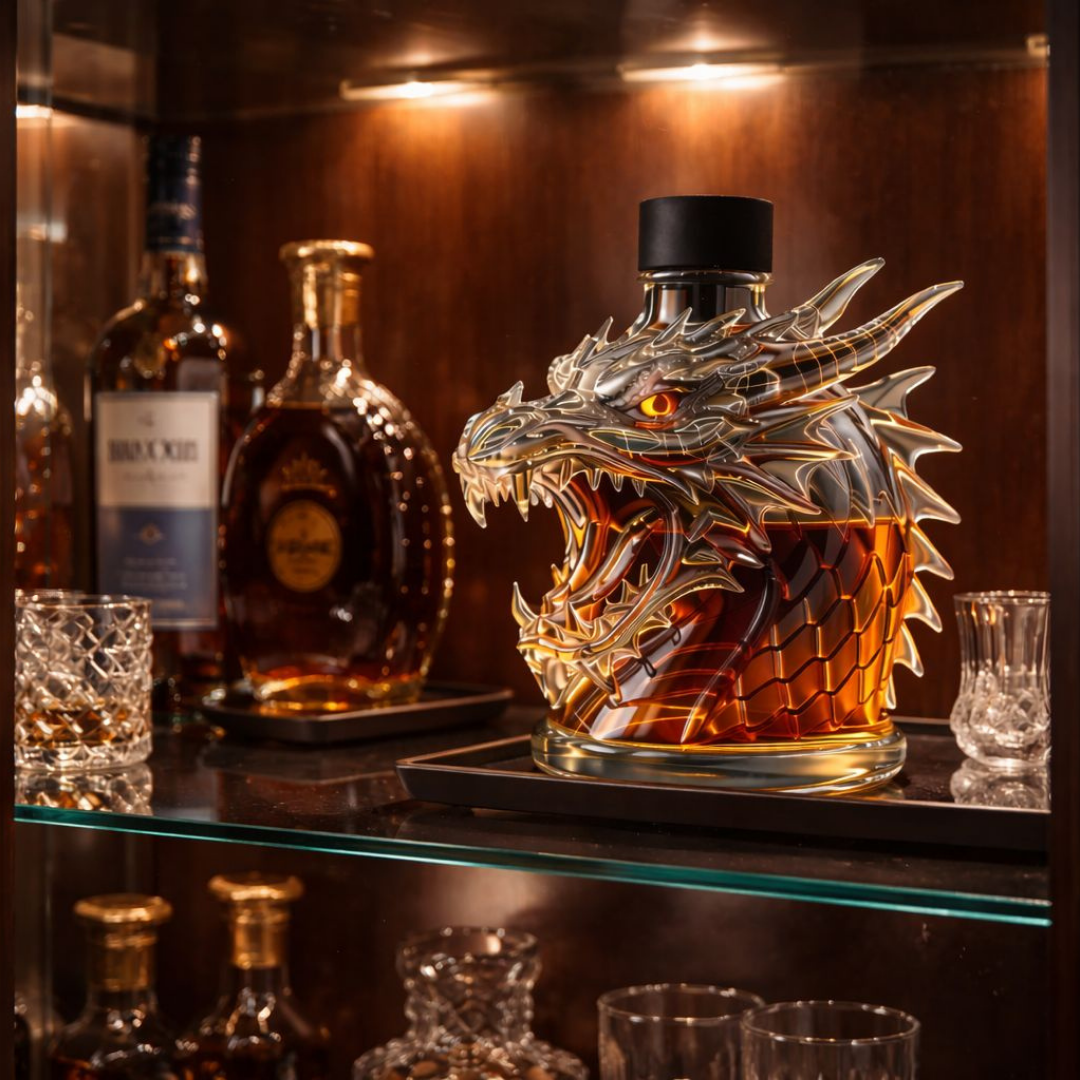 Whiskykaraffel – Drage-udgave